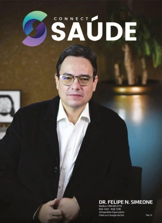 Capa da edição 1 da Revista Connect Saúde