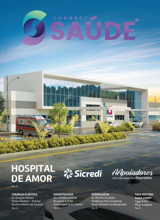 Capa da edição 6 da Revista Connect Saúde