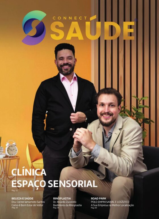 Capa da edição 7 da Revista Connect Saúde