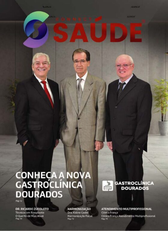 Capa da edição 8 da Revista Connect Saúde