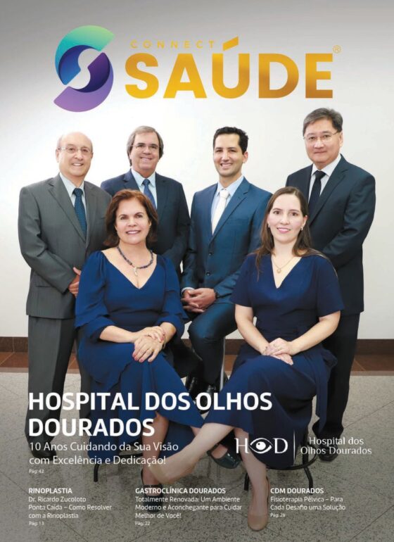 Capa da edição 10 da Revista Connect Saúde
