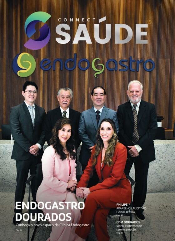 Capa da edição 11 da Revista Connect Saúde
