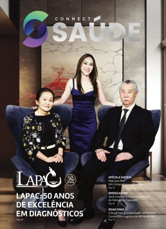 Capa da edição 12 da Revista Connect Saúde