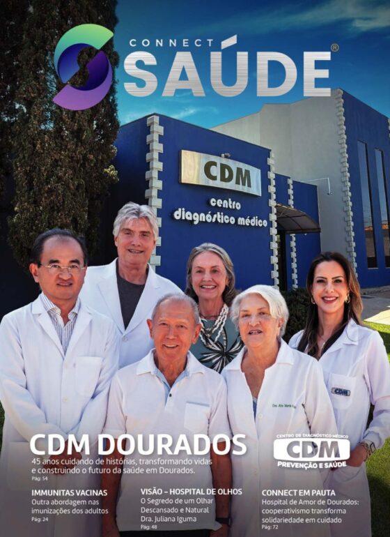 Capa da edição 16 da Revista Connect Saúde